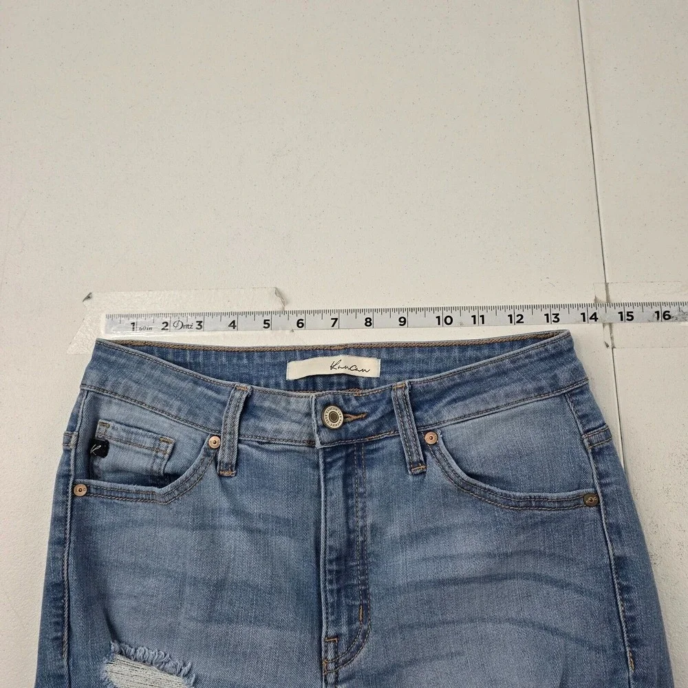 Kancan slim skinny jeans blue size 27 denim womens 3916‎ - Picture 4 of 11